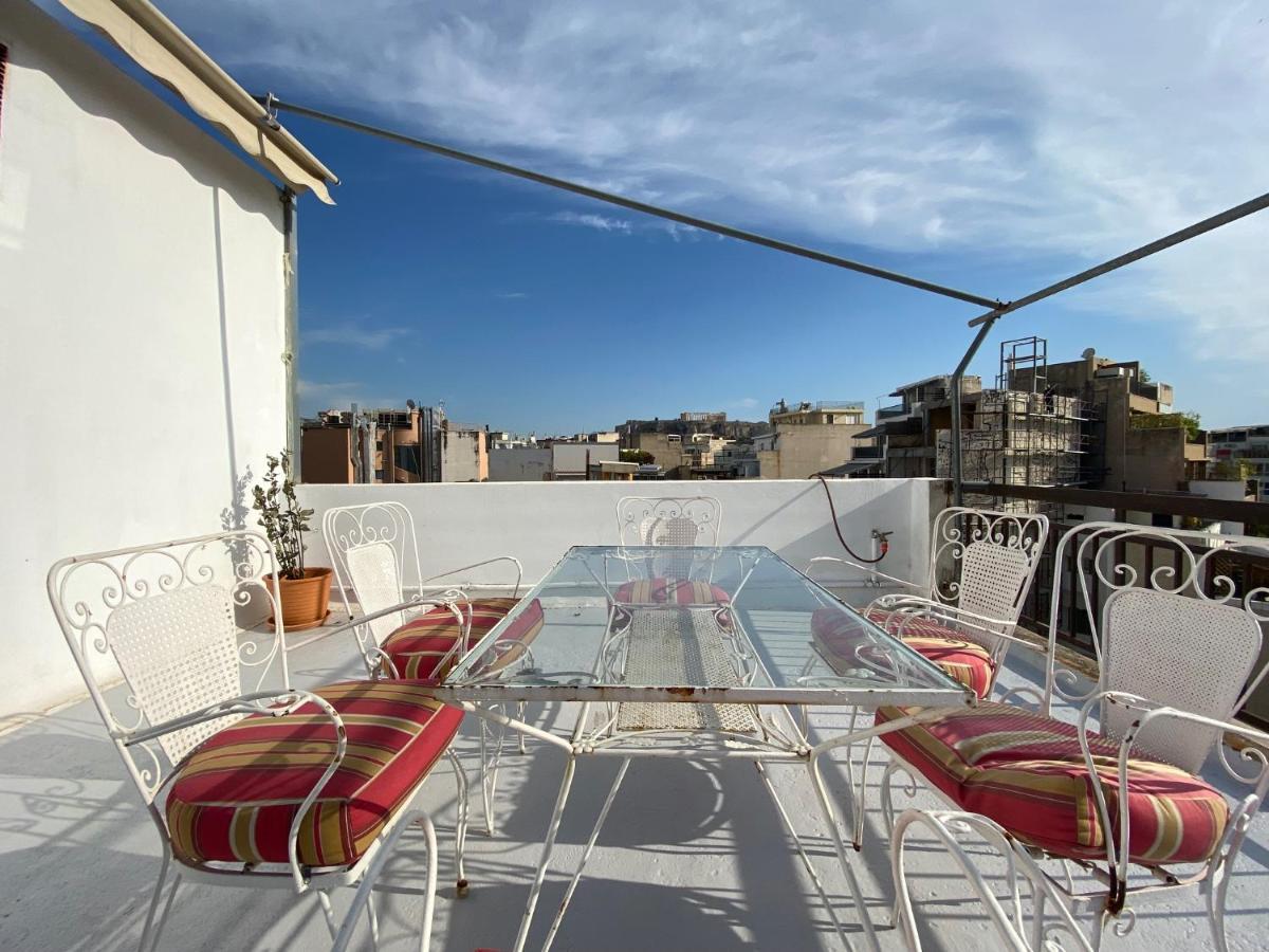 Central Apts With Acropolis Views - Pk Building Athén Kültér fotó